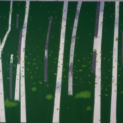 Alex Katz, Woods, 2004, Collezione privata, Modena, Courtesy Alex Katz Studio