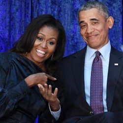 Michelle e Barack Obama Potus